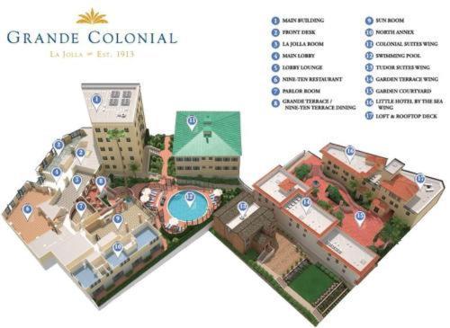 Отель Grande Colonial La Jolla Сан-Диего Номер фото